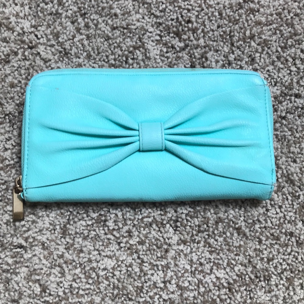 Mossimo supply co. Teal wallet